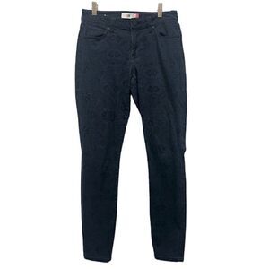 CAby curvi and skinny floral print jeans size 6